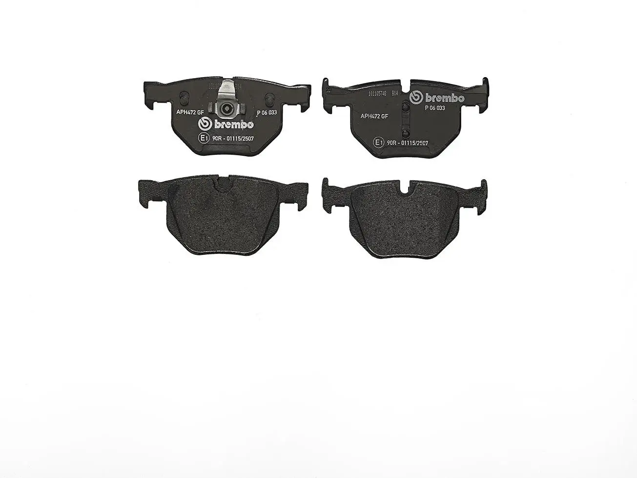 BMW 5 Serisi E60 530 xi Arka Fren Balatası | BREMBO P06033