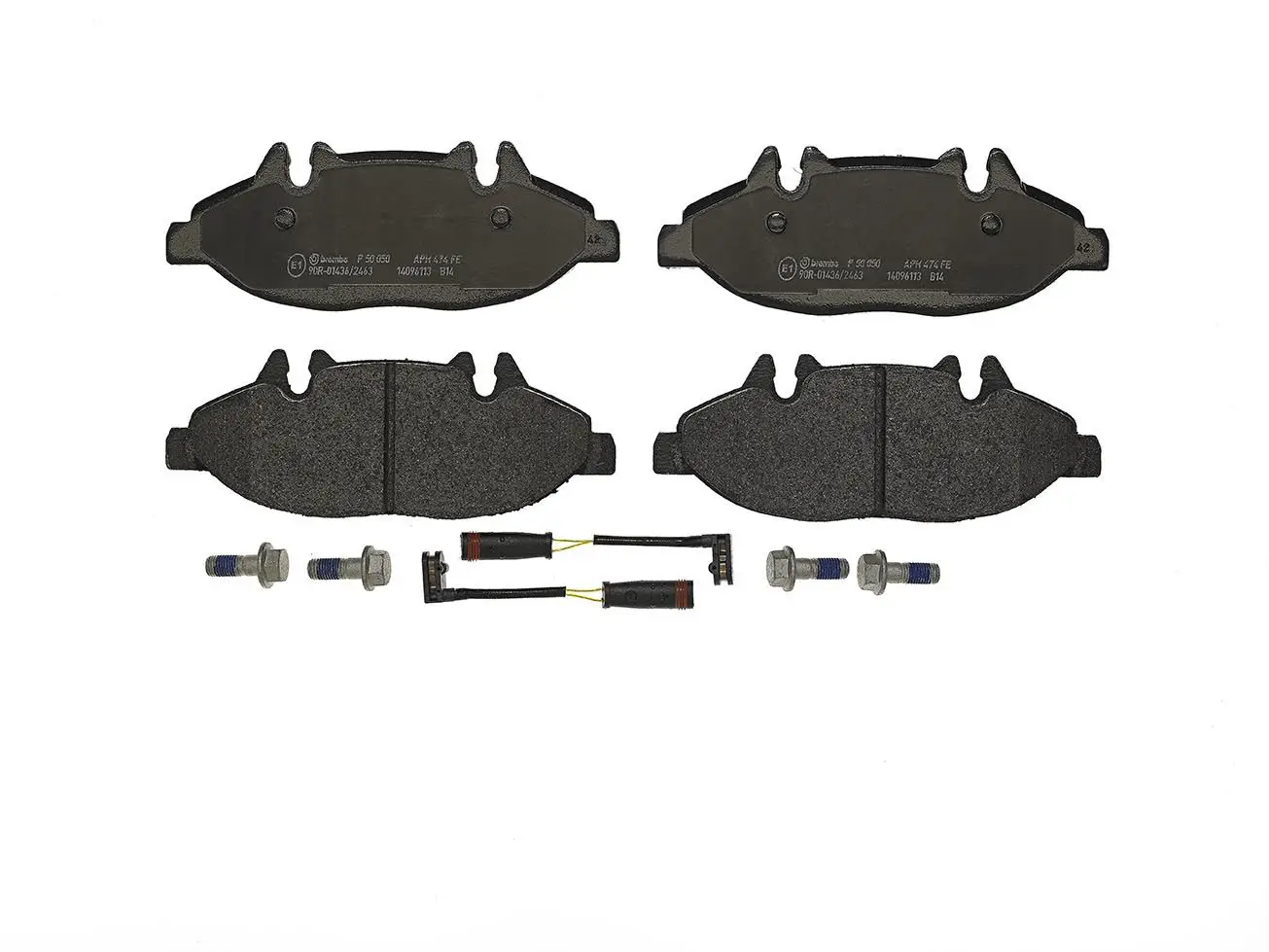 Mercedes Vito Serisi W639 109 CDI Ön Fren Balatası | BREMBO P50050
