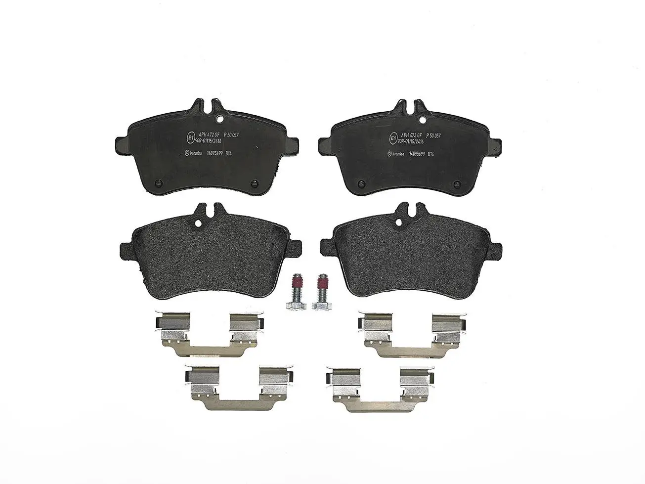 Mercedes B Series W245 B 200 TURBO Front Brake Brake Pad | BREMBO P50057
