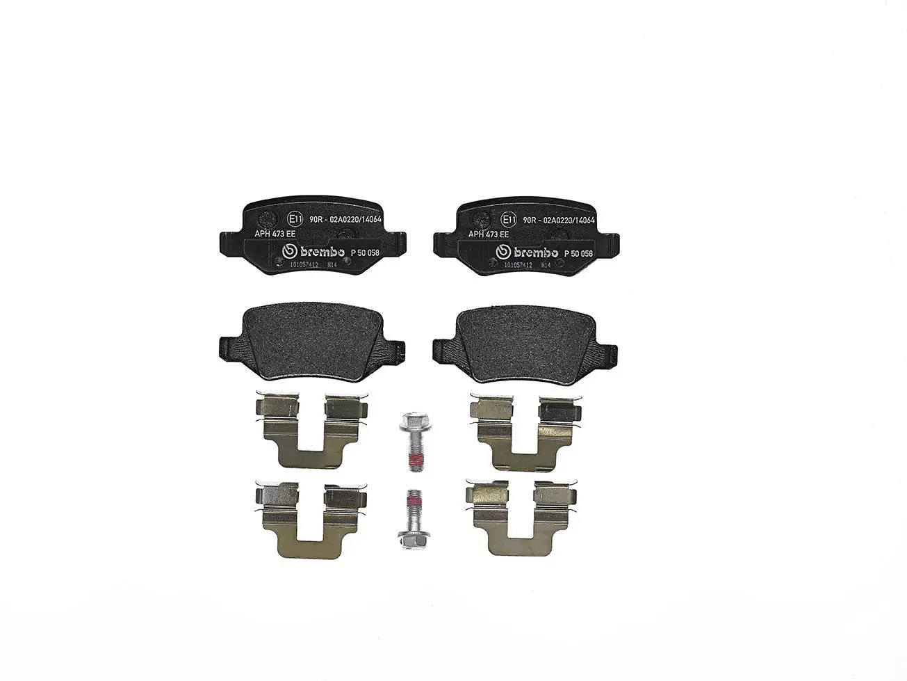 Mercedes A Series W168 A 160 Rear Brake Brake Pad | BREMBO P50058