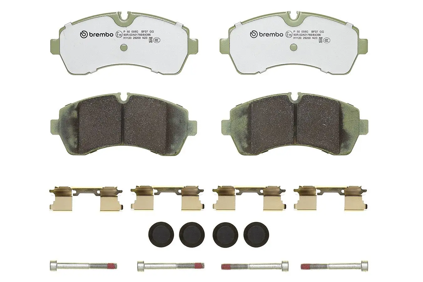 Mercedes Sprinter W906 315 CDI Ön Fren Balatası | BREMBO P50059G