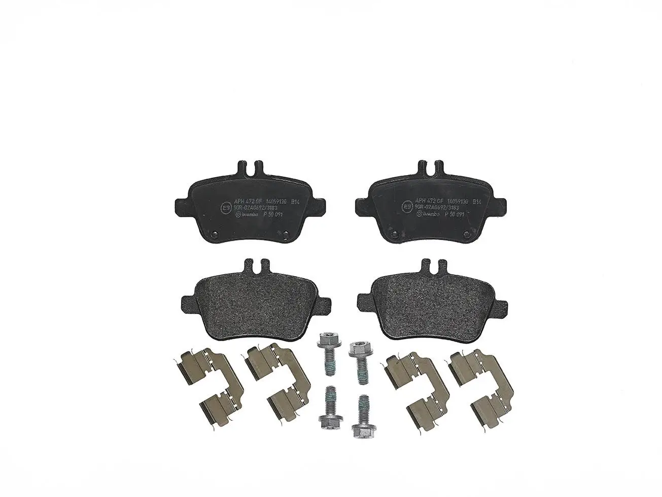 Mercedes A Series W176 A 200 Rear Brake Brake Pad | BREMBO P50091