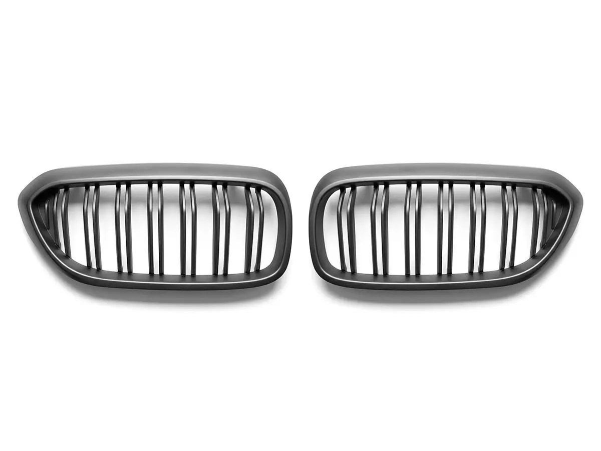 BMW 5 Series G30 2016-2018 Grille Set Matte Black WENDER BA2303195