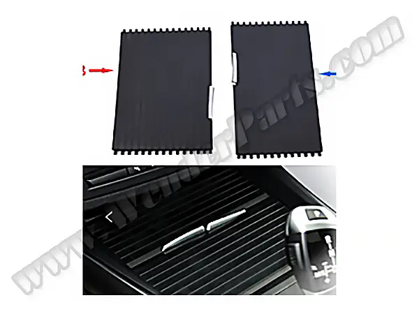 BMW X5 Serisi E70 2007-2013 Orta Konsol Perdesi | WENDER BA51166954943S2