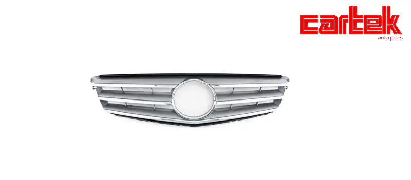 Mercedes W204 AMG Grille Silver | CARTEK TPMRDZW10