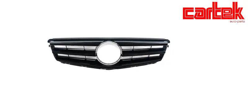Mercedes W204 AMG Grille Silver | CARTEK TPMRDZW11
