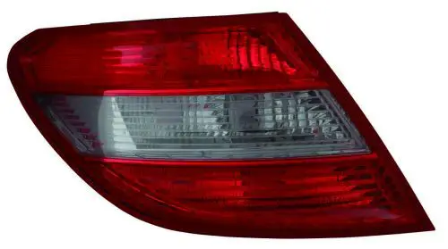 Mercedes C-Series W204 Left Tail Light Lamp (Red) | DPO 440-1950L-UQ-SR