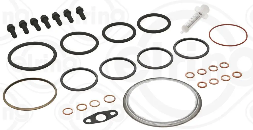 BMW 5 Series F10 N57 Turbocharger Mounting Set | ELRING 523.750