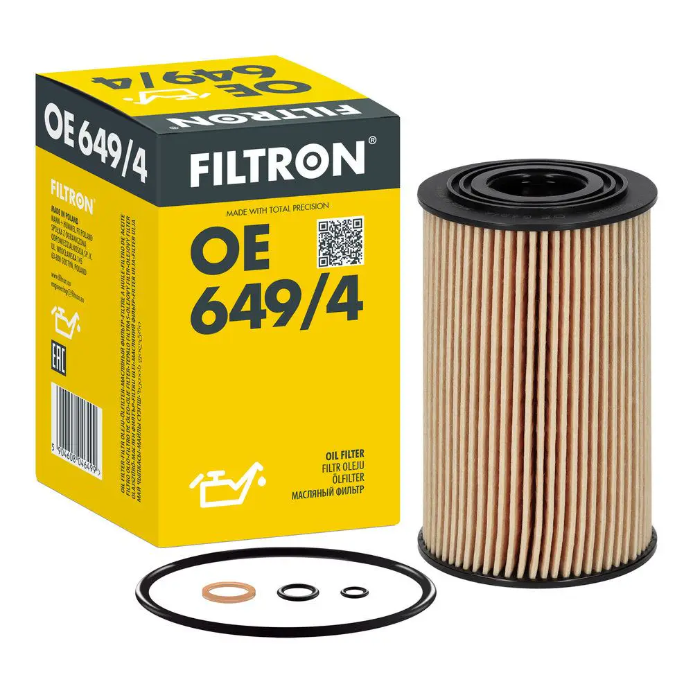 BMW 3 Serisi E36 316i M43 Yağ Filtresi | FILTRON OE 649/4