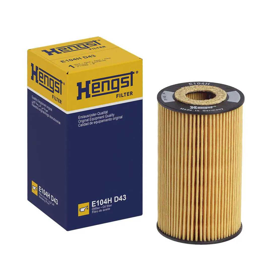 BMW 3 Serisi E36 316i M43 Yağ Filtresi | HENGST FILTER E104H D43