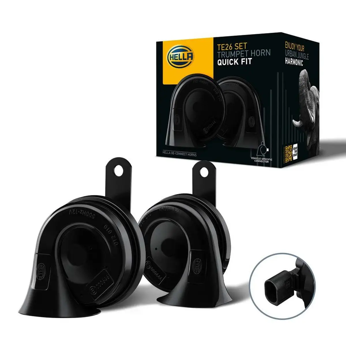 BMW 1 Serisi F20 Korna Sağ Sol Kalın Soket | HELLA 3FH 012 010-931