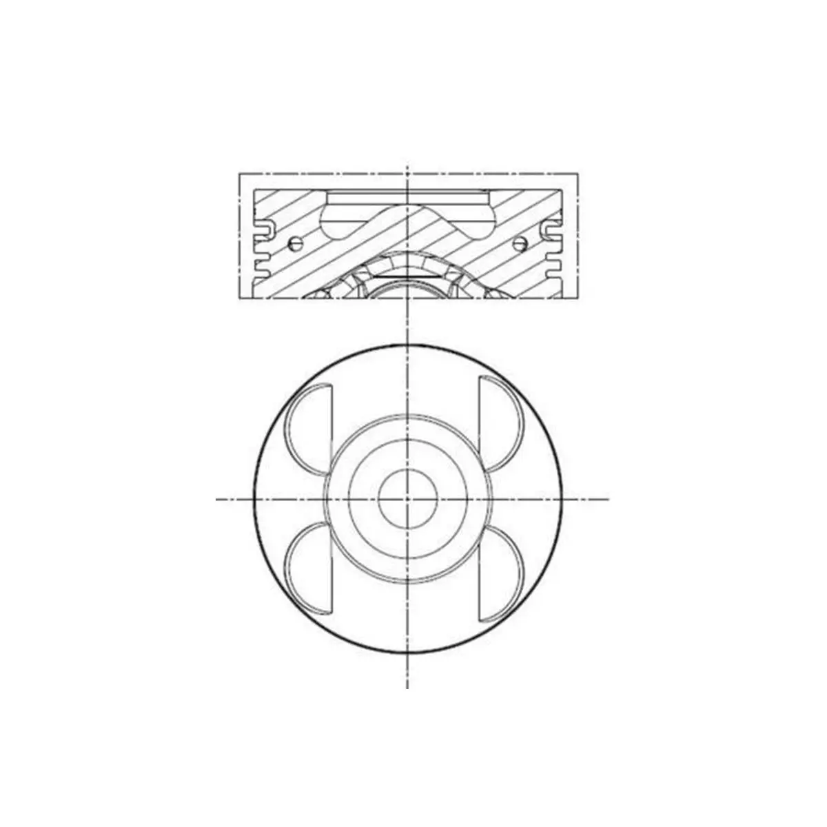 Mercedes Sprinter W906 OM646 Piston 88.50 mm | MAHLE 001 PI 00105 002