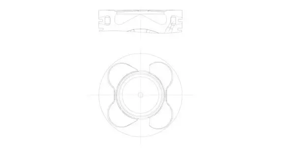 BMW 7 Serisi E65 M57 Piston 84.50mm 050 | MAHLE 081 PI 00102 002