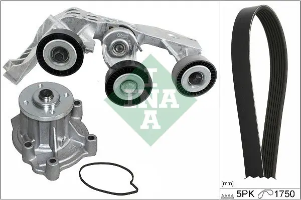 Mercedes A Serisi W168 A 210 V Kayış Seti | INA 529 0081 31