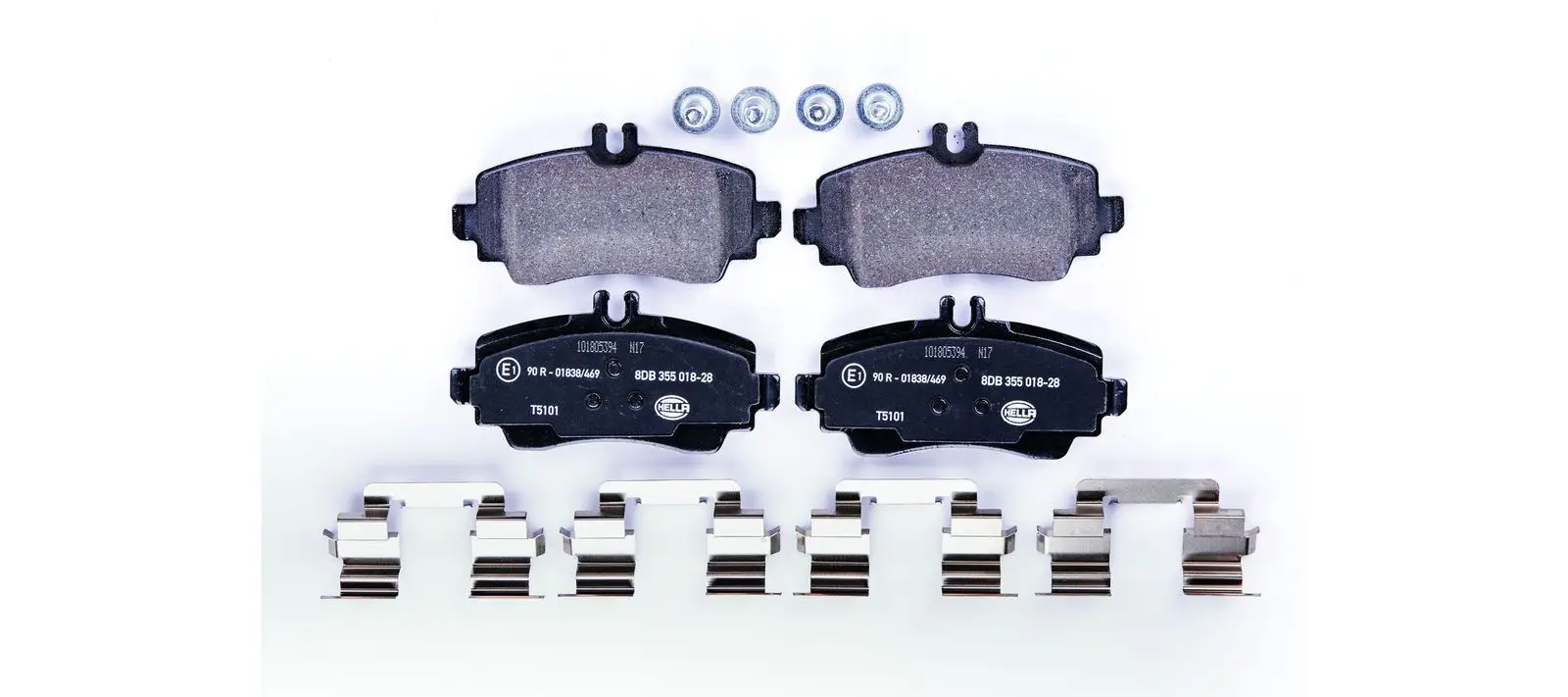 Mercedes A Serisi W168 Fren Balatası Arka | HELLA 8DB 355 018-281