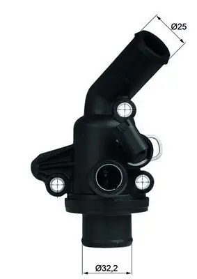 Mercedes A Serisi W168 OM668 Termostat | MAHLE TI 11 87