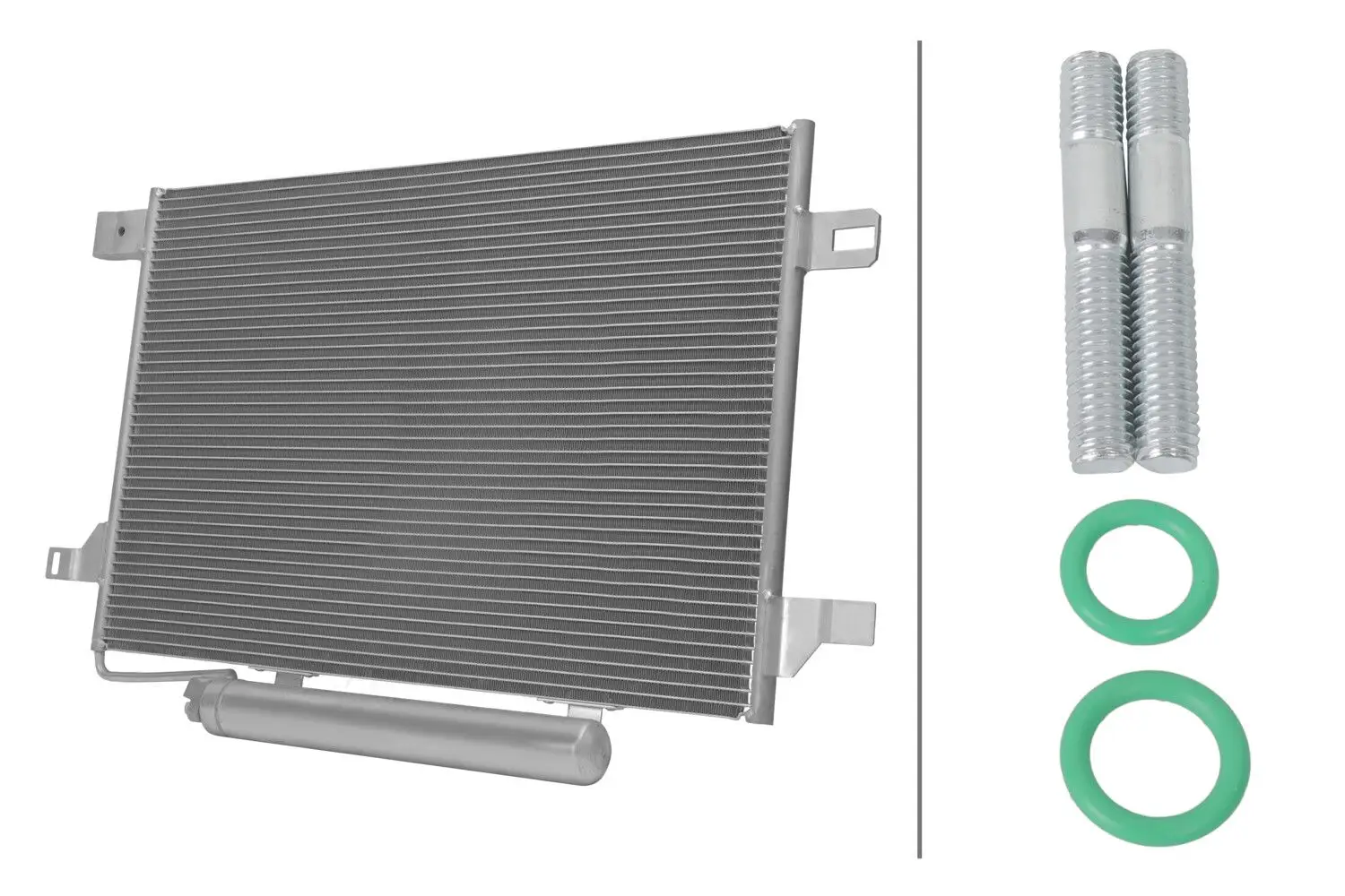 Mercedes B Series W245 M266 A/C Radiator | HELLA 8FC 366 222-781