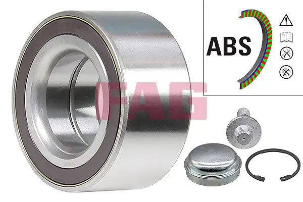 Mercedes B Serisi Sports Tourer W246, W242 B 220 CDI / d Porya Bilyası Ön Set | FAG 713 6680 80