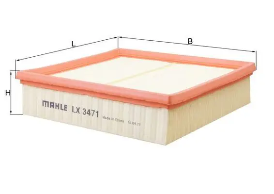 Mercedes GLA Series W156 GLA 180 CDI, GLA 180d OM607 Air Filter | MAHLE LX 3471