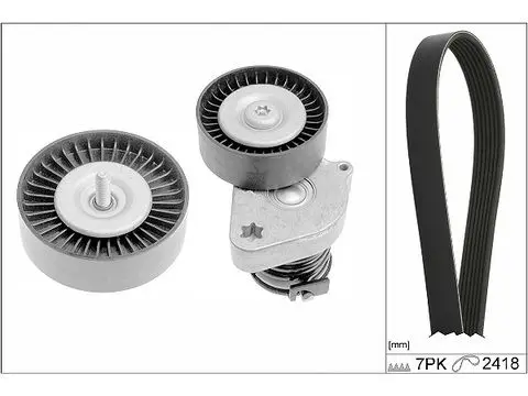 Mercedes W204 C 200 Kompressor V-Belt Set | INA 529 0334 10