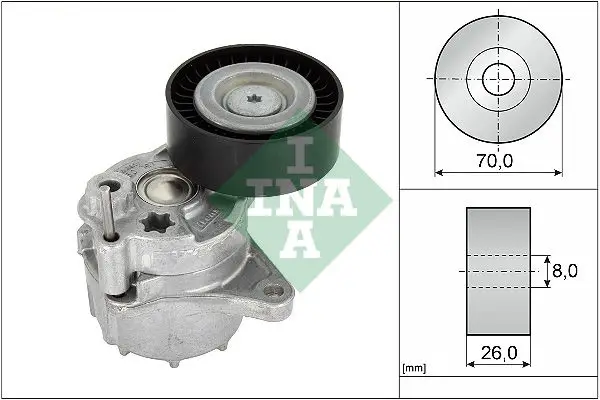 Mercedes C Serisi W204 C 220 CDI Gergi Kütüğü | INA 534 0481 10