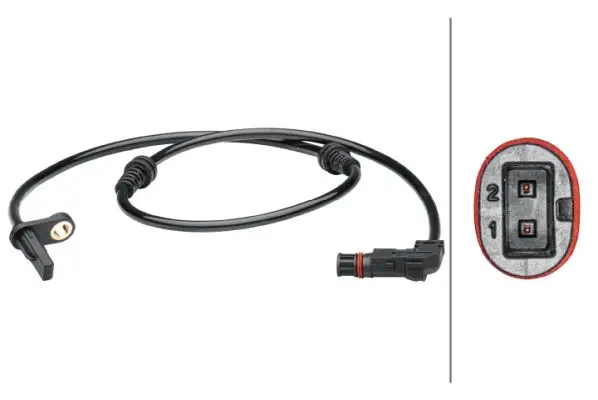 Mercedes C Series W204 ABS Sensor Front | HELLA 6PU 012 679-351