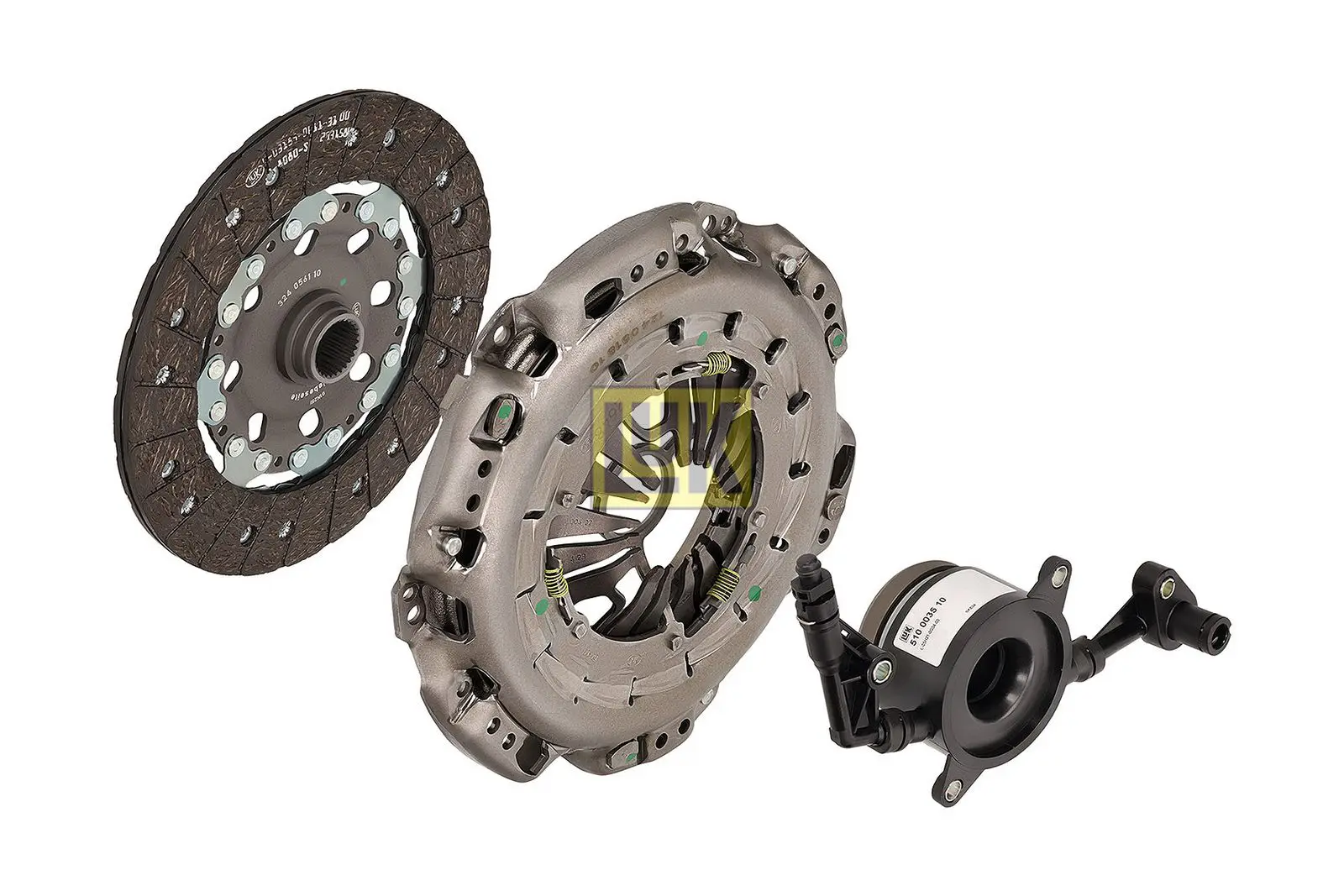 Mercedes C Series W204 C 220 CDI Clutch Set | LUK 624 3407 33