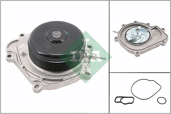 Mercedes W212 E 300 Hybrid Water Pump | INA 538 0804 10