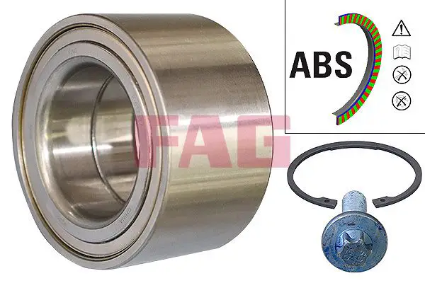 Mercedes W212 E 63 AMG Front Wheel Bearing Set | FAG 713 6679 90