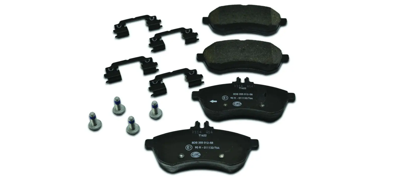 Mercedes E Series W212 Brake Brake Pad Rear | HELLA 8DB 355 012-581