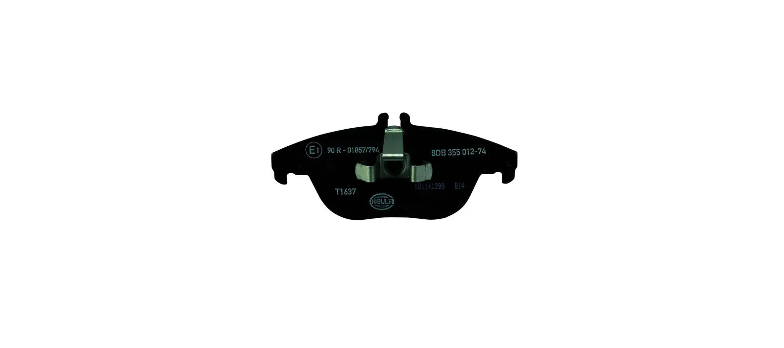 Mercedes C Series W204 Brake Brake Pad Rear | HELLA 8DB 355 012-741