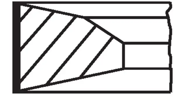Mercedes E Series W212 OM642 Piston Ring Set 83.00mm STD | MAHLE 005 23 N0