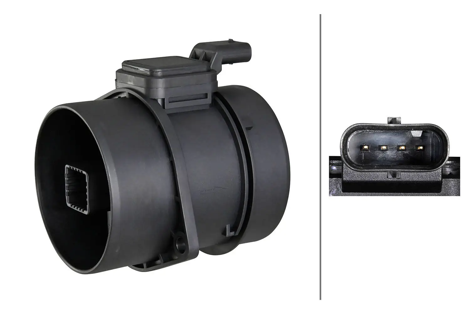 Mercedes E Series W212 OM651 Air Flow Meter | HELLA 8ET 358 095-321