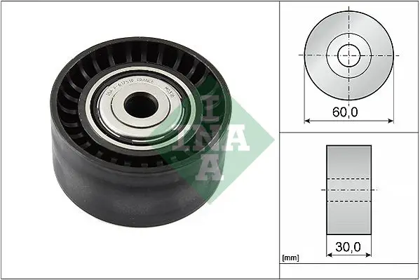 Mercedes W205 C 200 BlueTEC / d Tensioner Pulley | INA 532 0534 10