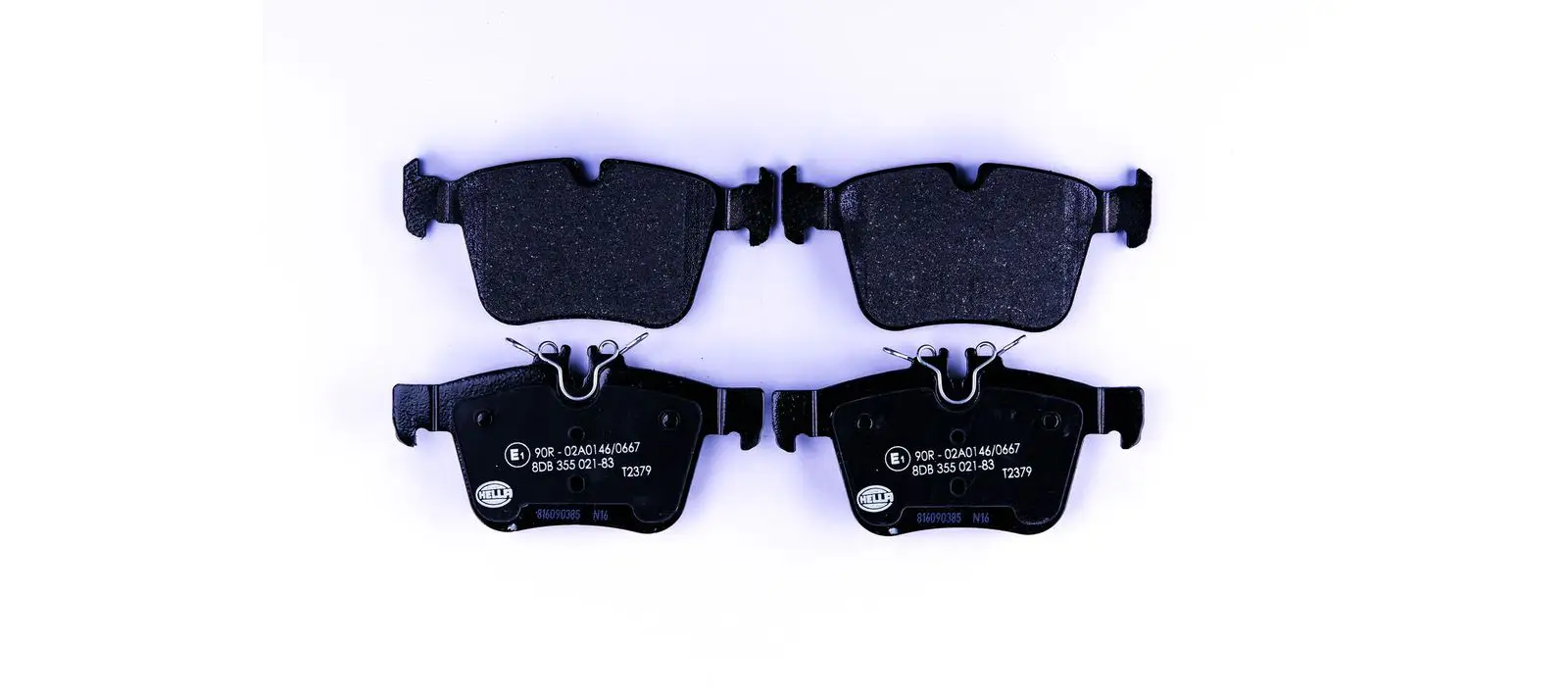 Mercedes C Series W205 Brake Brake Pad Rear | HELLA 8DB 355 021-831