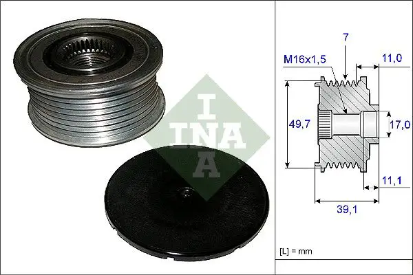 Mercedes W212 E 350 CDI Alternator Pulley | INA 535 0084 10