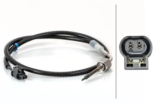Mercedes E Series W212 OM642 Exhaust Gas Temperature Sensor | HELLA 6PT 014 494-891