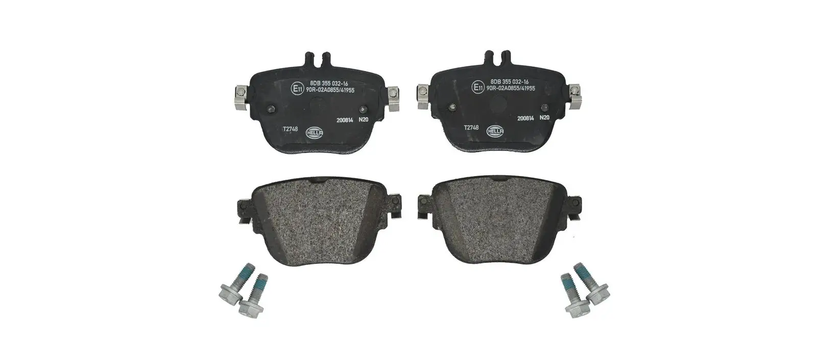 Mercedes E Serisi W213 Fren Balatası Arka | HELLA 8DB 355 032-161