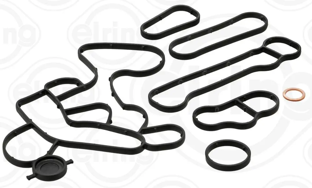 Mercedes C Series W205 OM654 Oil Cooler Gasket Set | ELRING 868.250