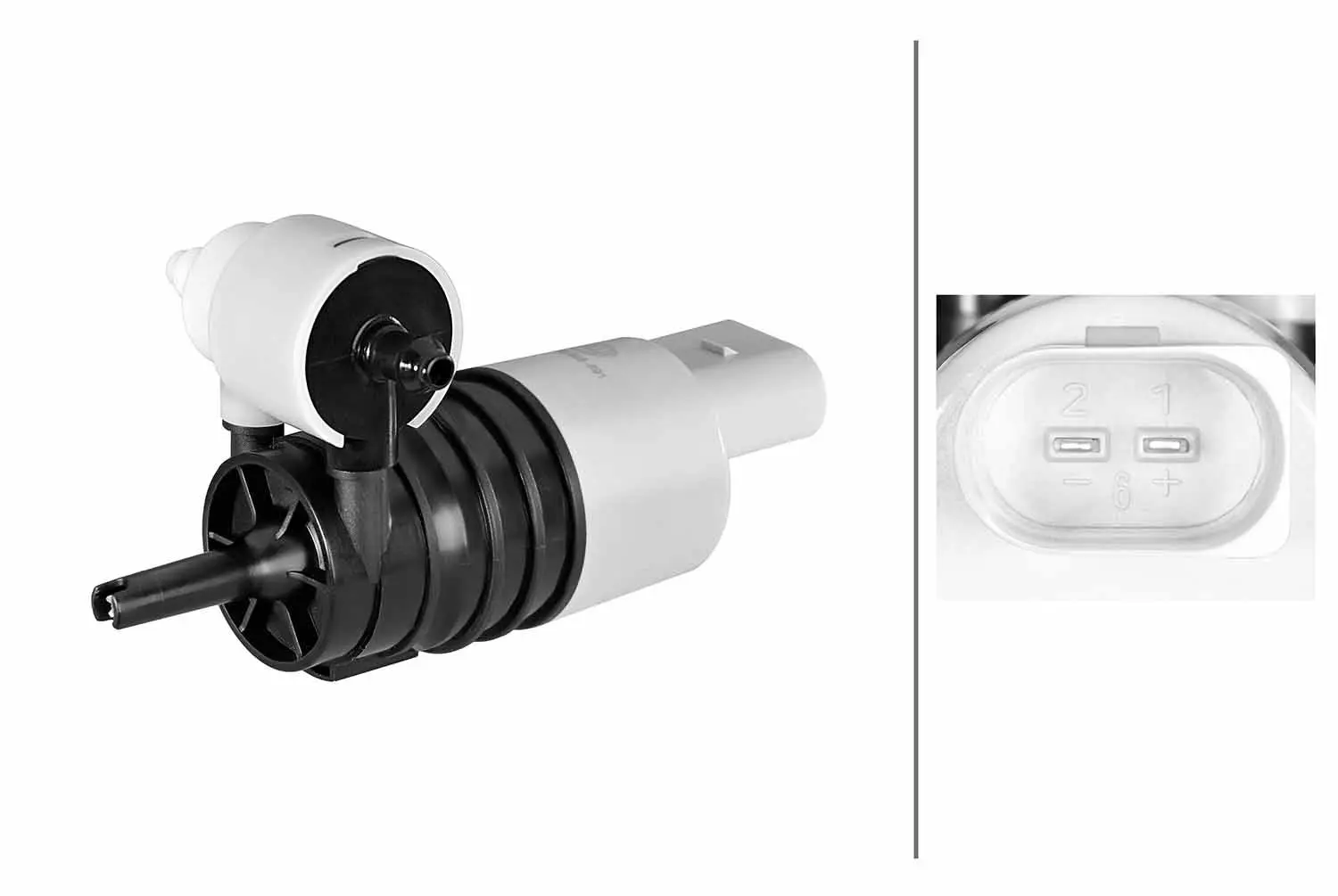 Mercedes GLC Serisi W253 Cam Suyu Pompası Ön | HELLA 8TW 006 848-691