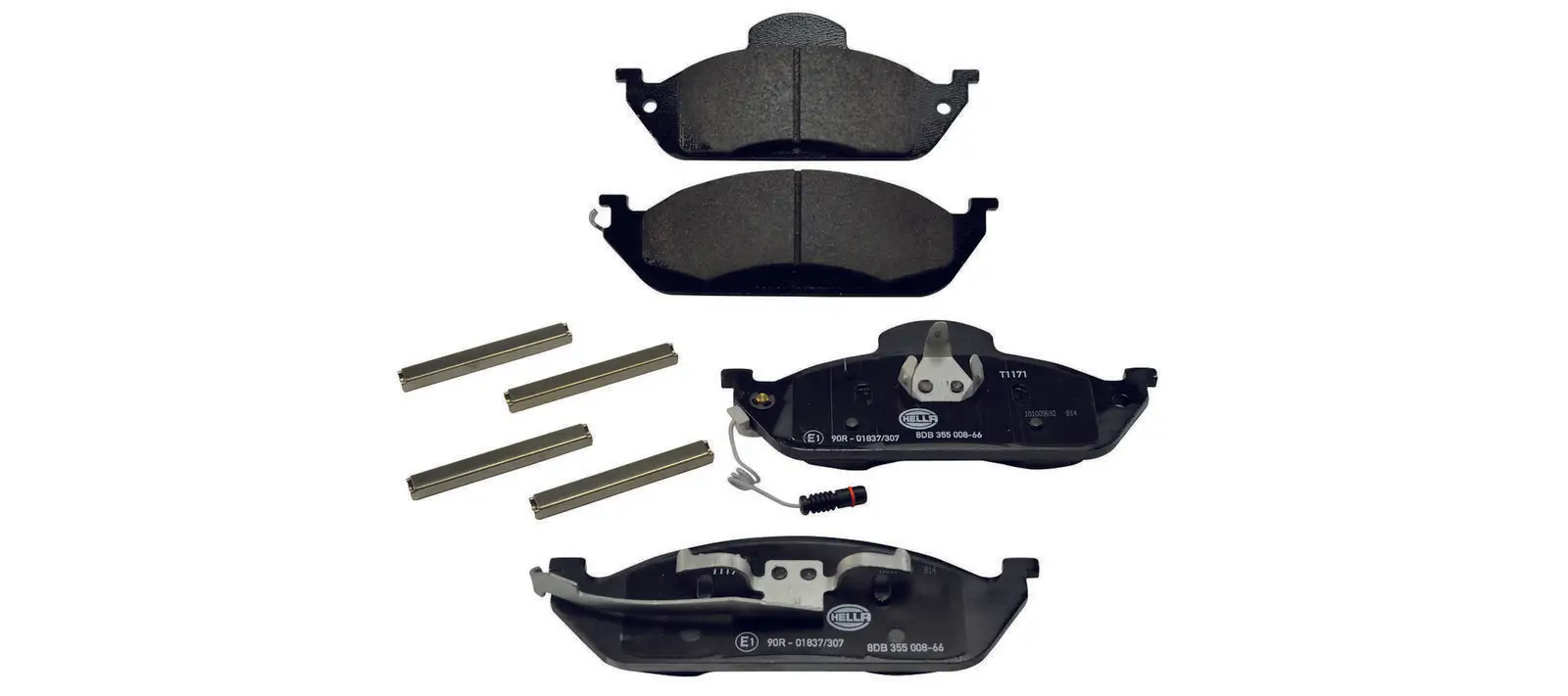 Mercedes ML Serisi W163 Fren Balatası Arka | HELLA 8DB 355 008-661