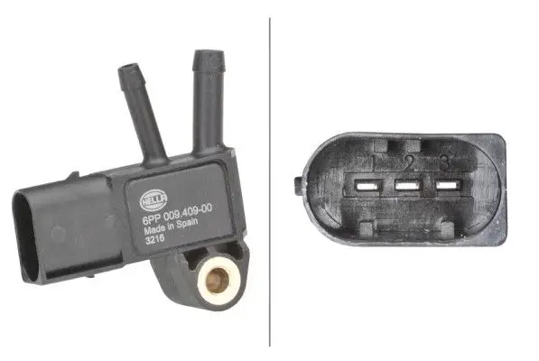 Mercedes E Serisi W212 OM642 Egzoz Basınç Sensörü | HELLA 6PP 009 409-001
