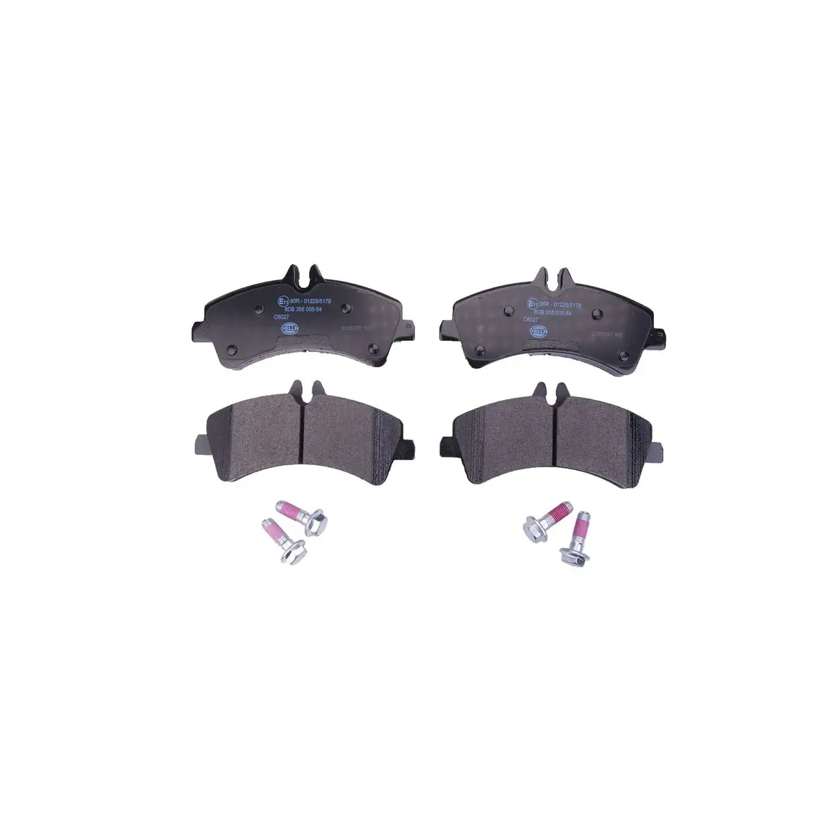 Mercedes Sprinter W906 Fren Balatası Arka | HELLA 8DB 355 005-541