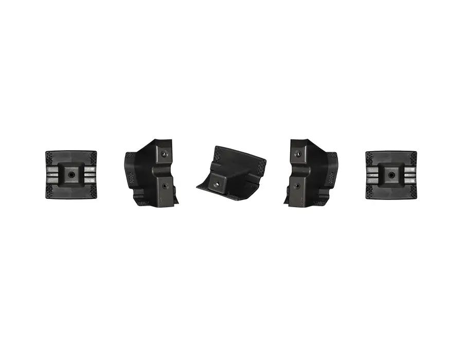 Mercedes W124 Front Bumper Bracket Set (5 pcs) | WENDER MA1248800540RK