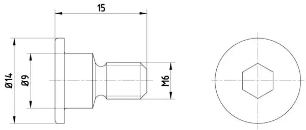 Mercedes W124 Kasa Disk Cıvatası | HELLA 8DZ 355 209-011