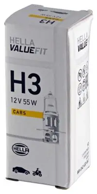 Mercedes W124 Kasa Çalışma Lambası Ampülü Halojen | HELLA 8GH 242 632-041