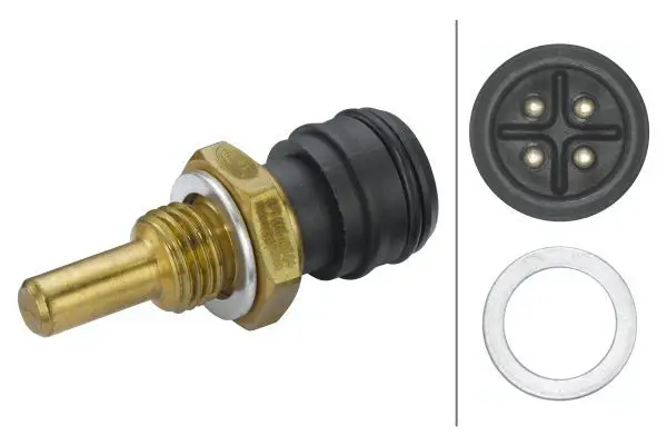 Mercedes W124 Kasa M119 Hararet Sensörü | HELLA 6PT 009 107-841