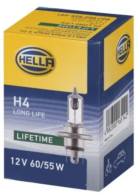 Mercedes W124 Kasa Uzun Far Ampülü Halojen | HELLA 8GJ 002 525-481