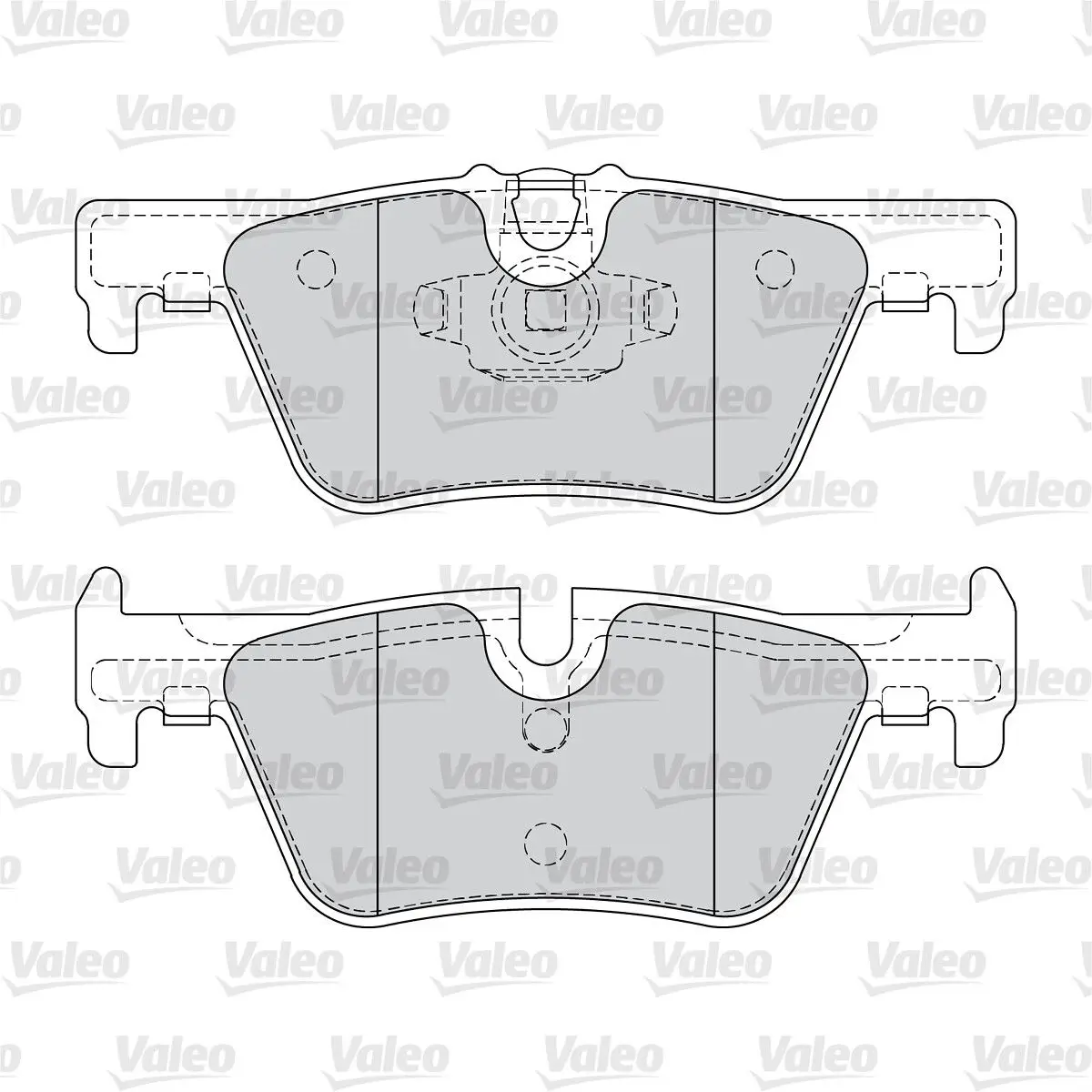 BMW 1 Serisi F20 2012-2017 Fren Balatası Arka | VALEO 671712