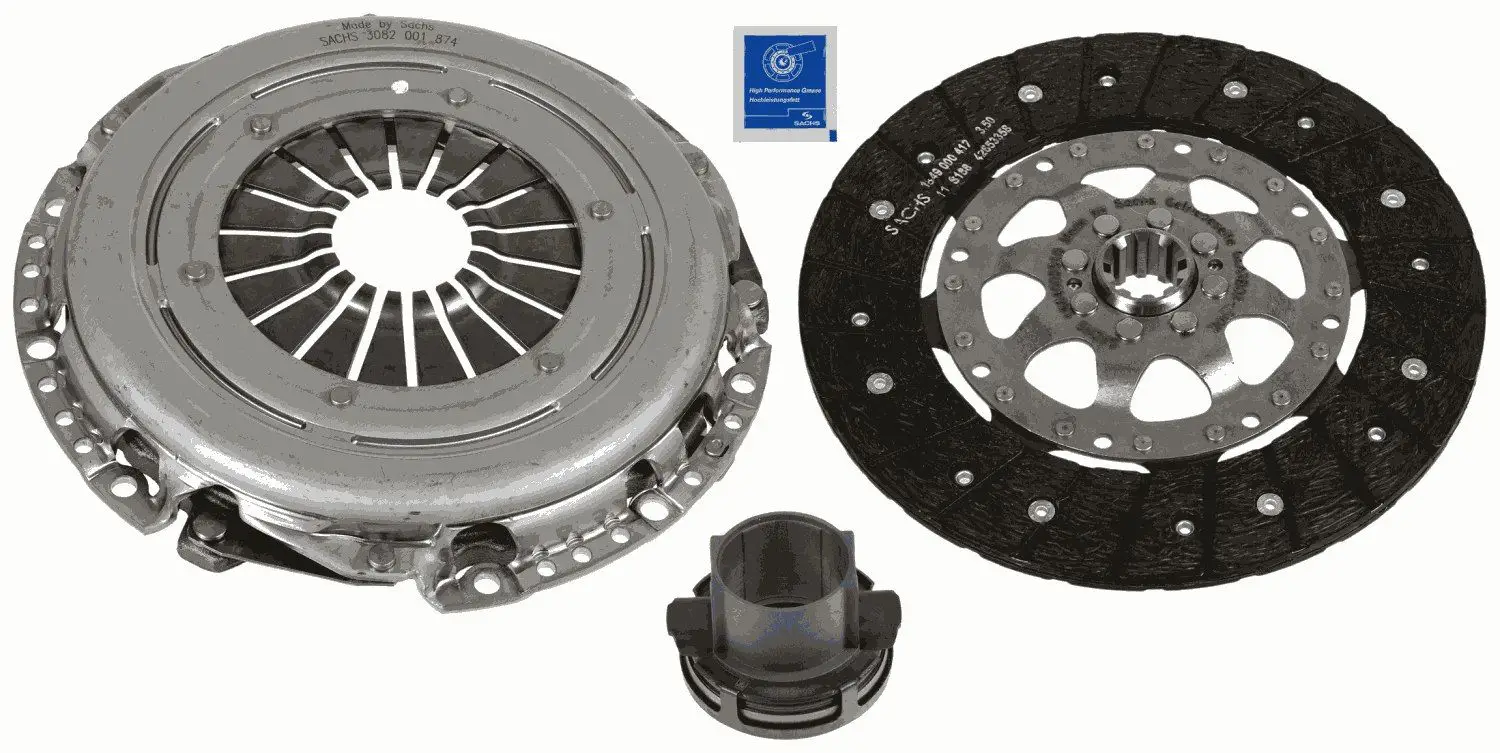 BMW 3 Serisi E46 1997-2006 M52 Debriyaj Seti | SACHS 3000 970 092